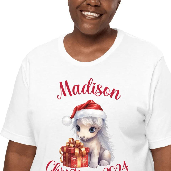 Custom Cute Christmas Animals T-Shirt - ART-TSH123 - ARTFULANE