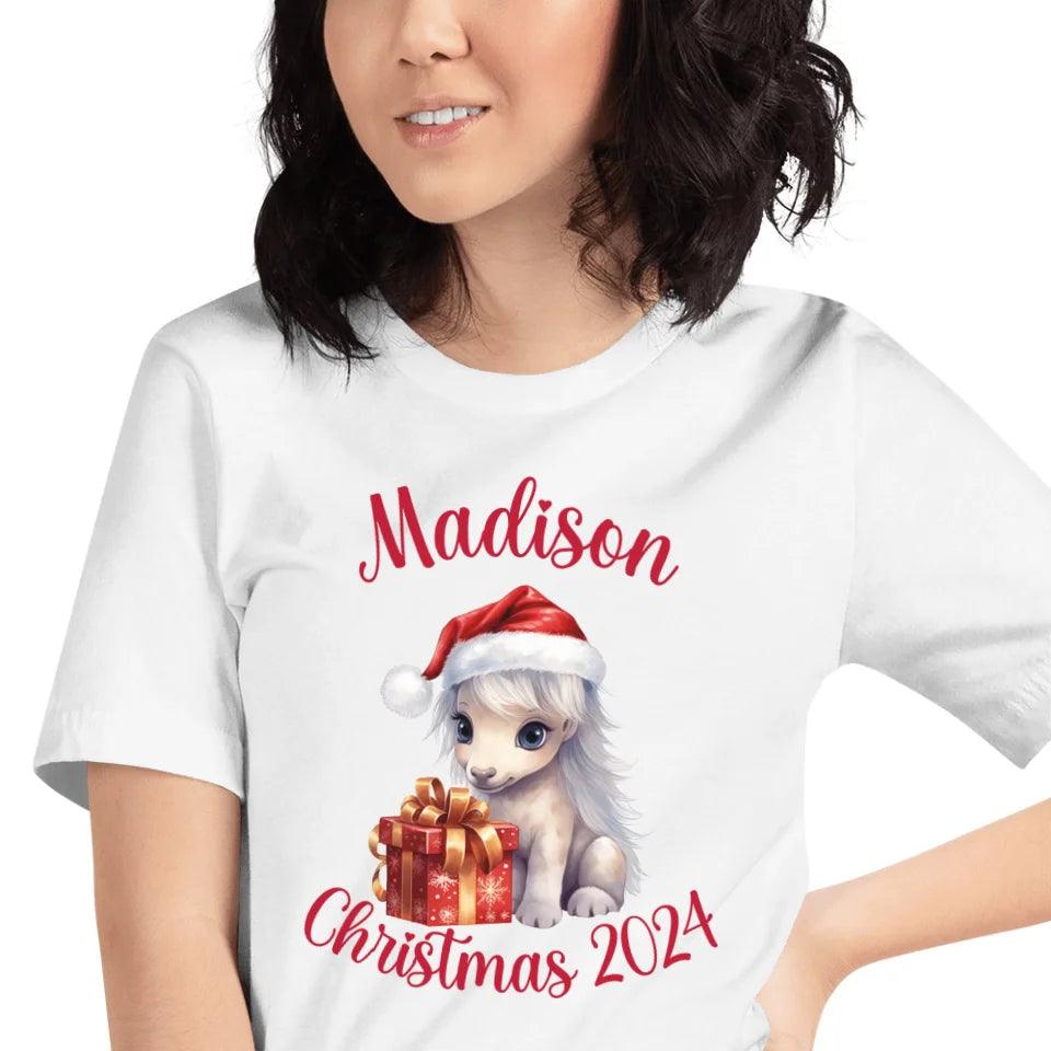 Custom Cute Christmas Animals T-Shirt - ART-TSH123 - ARTFULANE