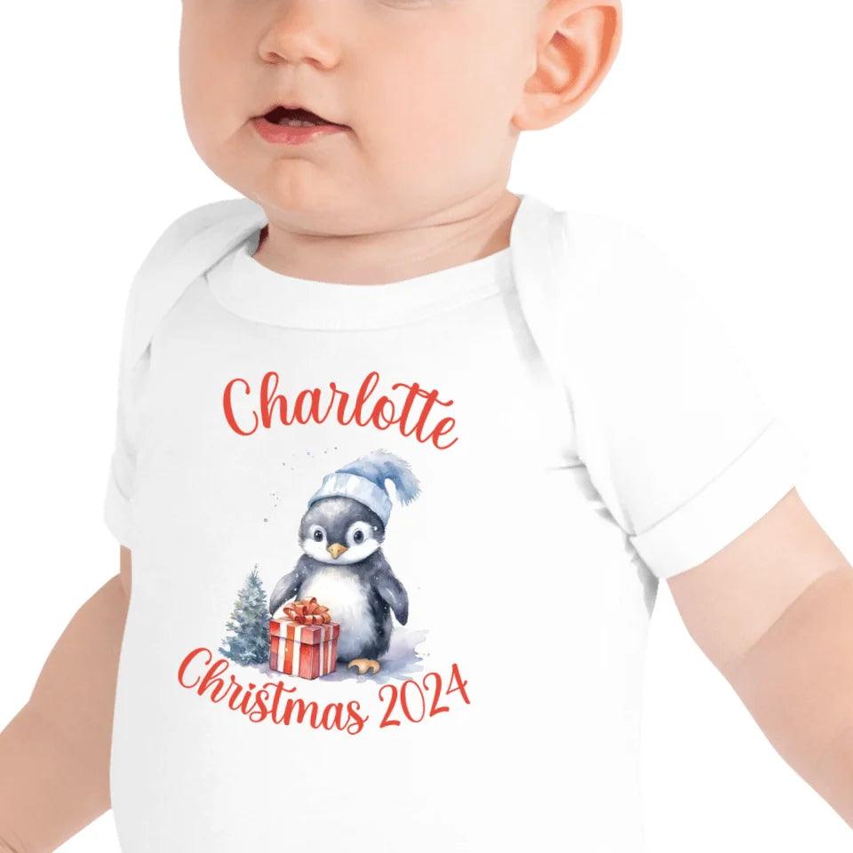 Custom Christmas Penguins T-Shirt - ART-TSH125 - ARTFULANE