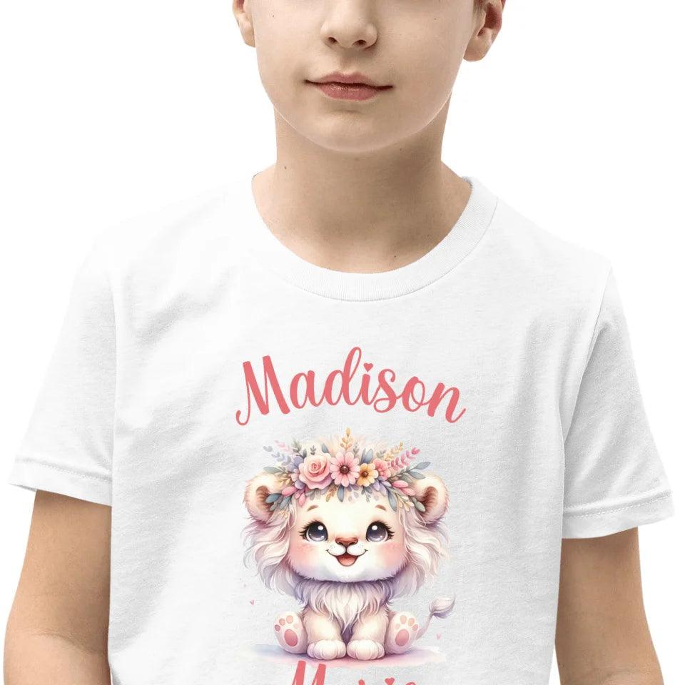 Custom Pastel Boho Lions T-Shirt - ART-TSH126 - ARTFULANE