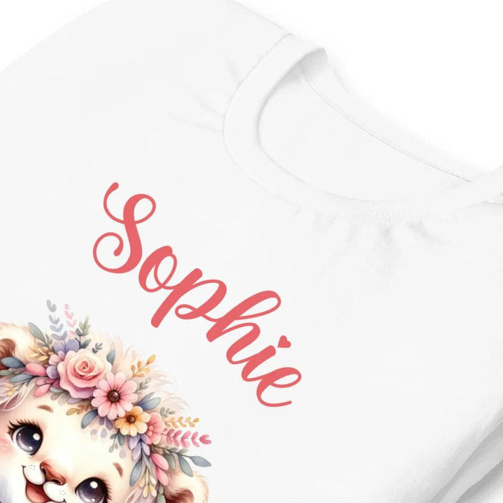 Custom Pastel Boho Lions T-Shirt - ART-TSH126 - ARTFULANE