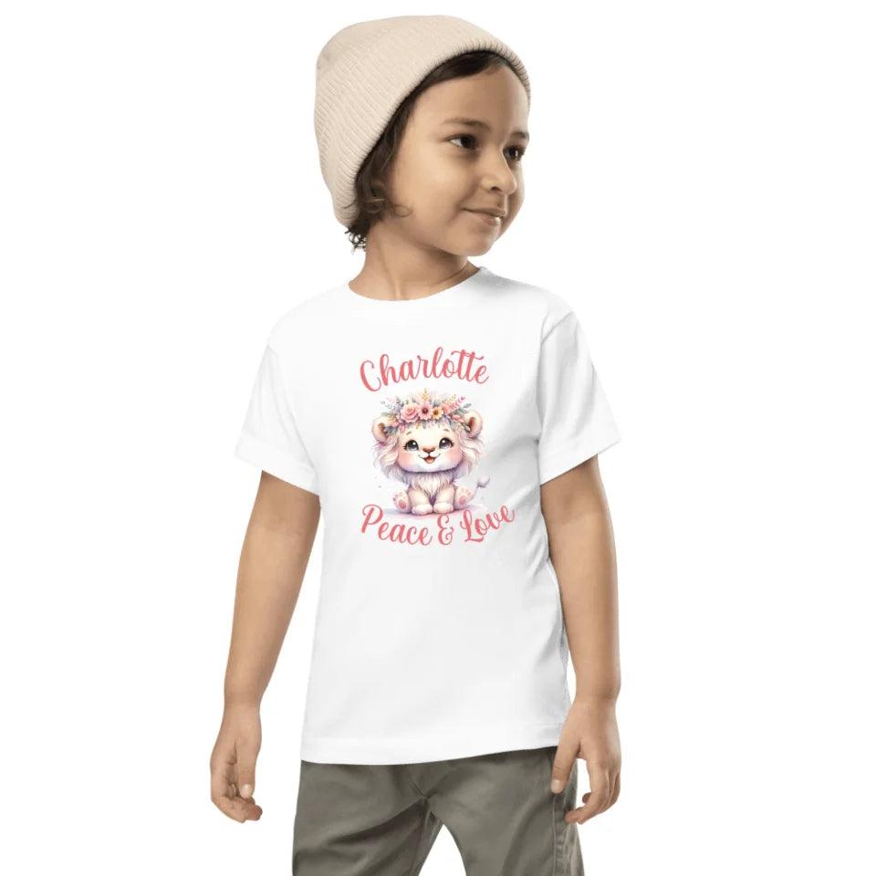 Custom Pastel Boho Lions T-Shirt - ART-TSH126 - ARTFULANE