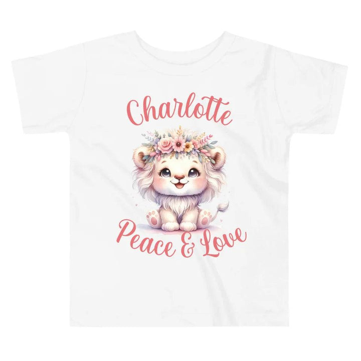 Custom Pastel Boho Lions T-Shirt - ART-TSH126 - ARTFULANE