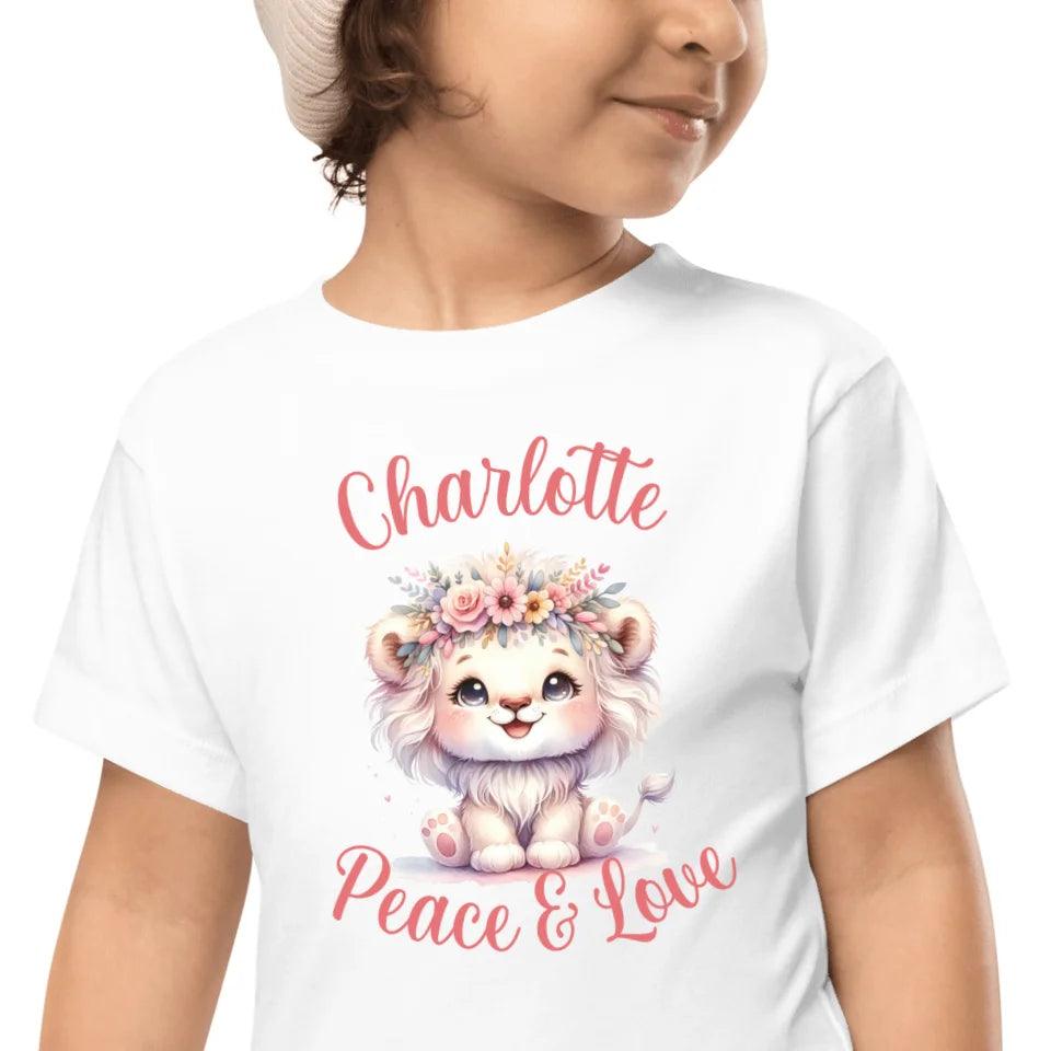 Custom Pastel Boho Lions T-Shirt - ART-TSH126 - ARTFULANE