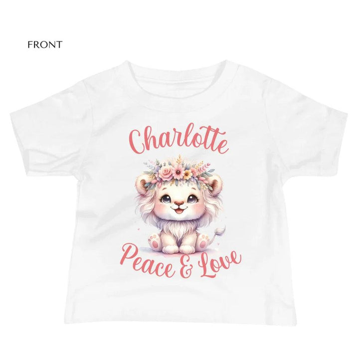 Custom Pastel Boho Lions T-Shirt - ART-TSH126 - ARTFULANE