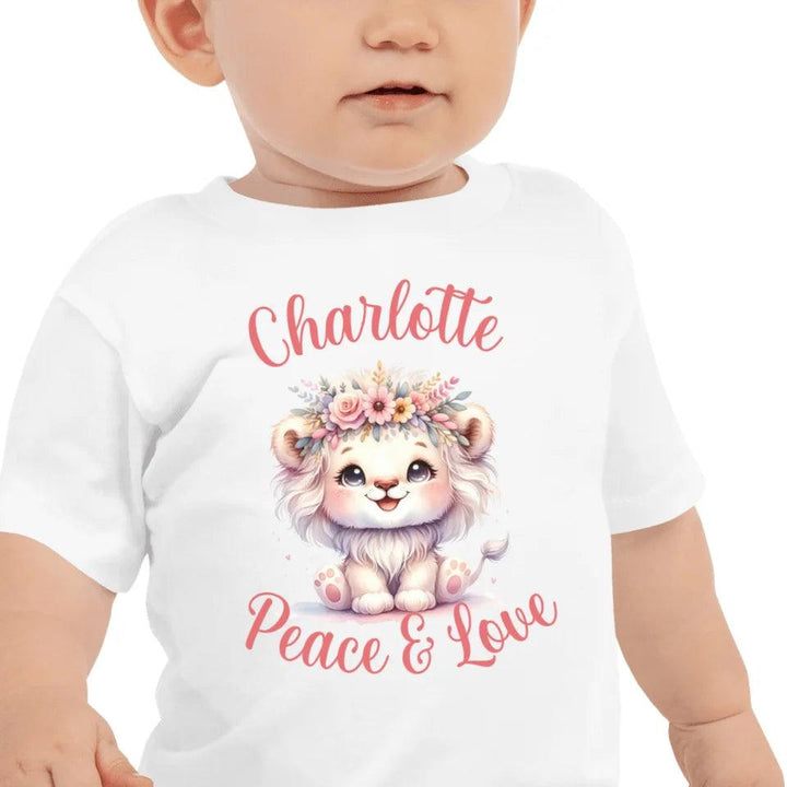 Custom Pastel Boho Lions T-Shirt - ART-TSH126 - ARTFULANE