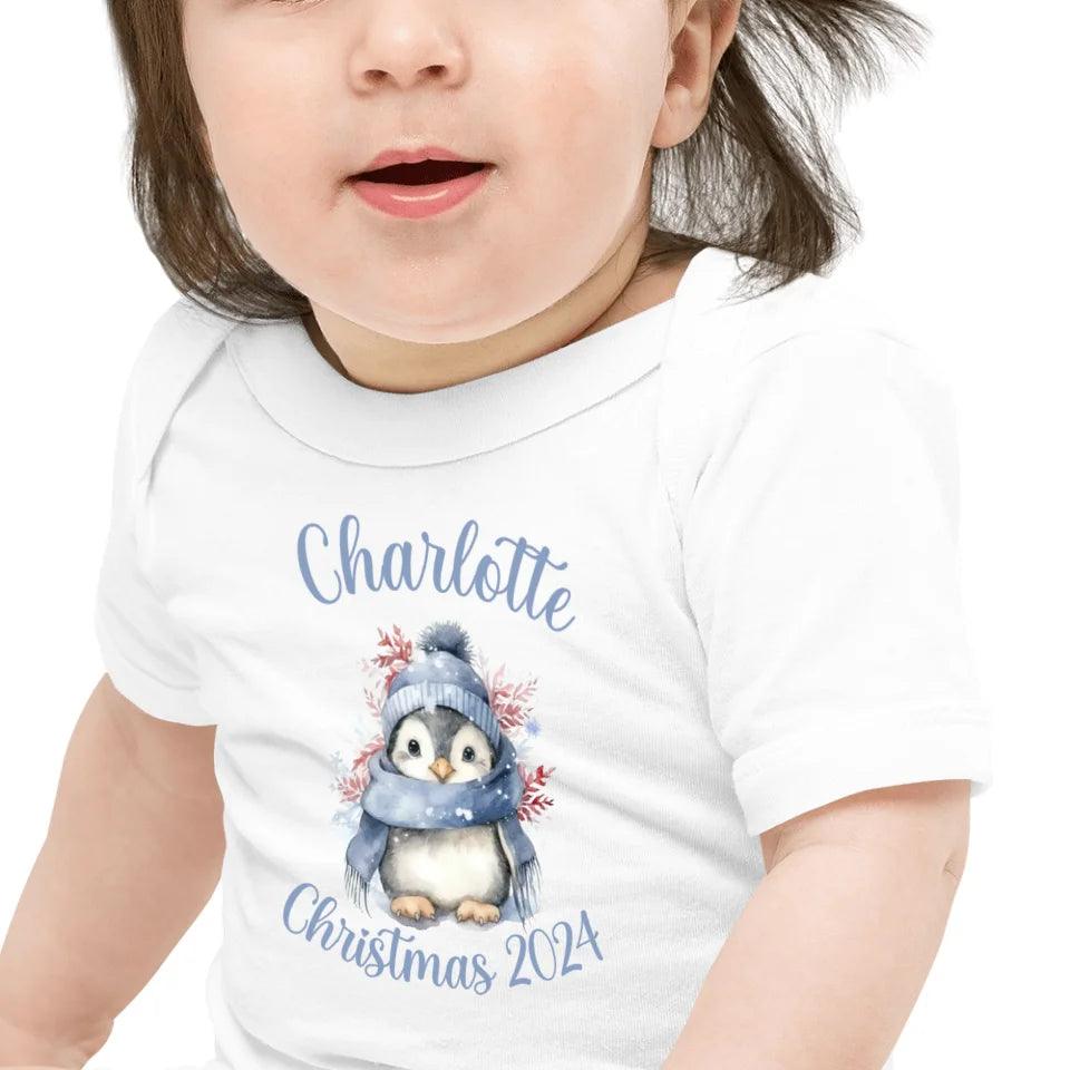 Custom Winter Penguins T-Shirt - ART-TSH127 - ARTFULANE