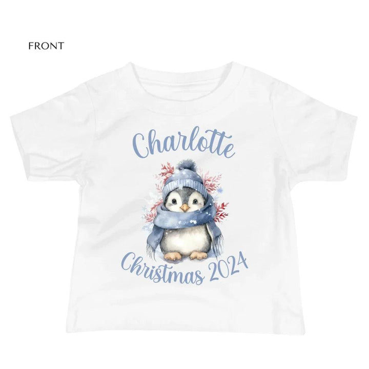 Custom Winter Penguins T-Shirt - ART-TSH127 - ARTFULANE