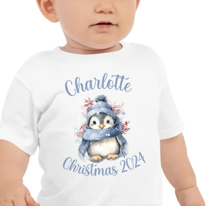 Custom Winter Penguins T-Shirt - ART-TSH127 - ARTFULANE