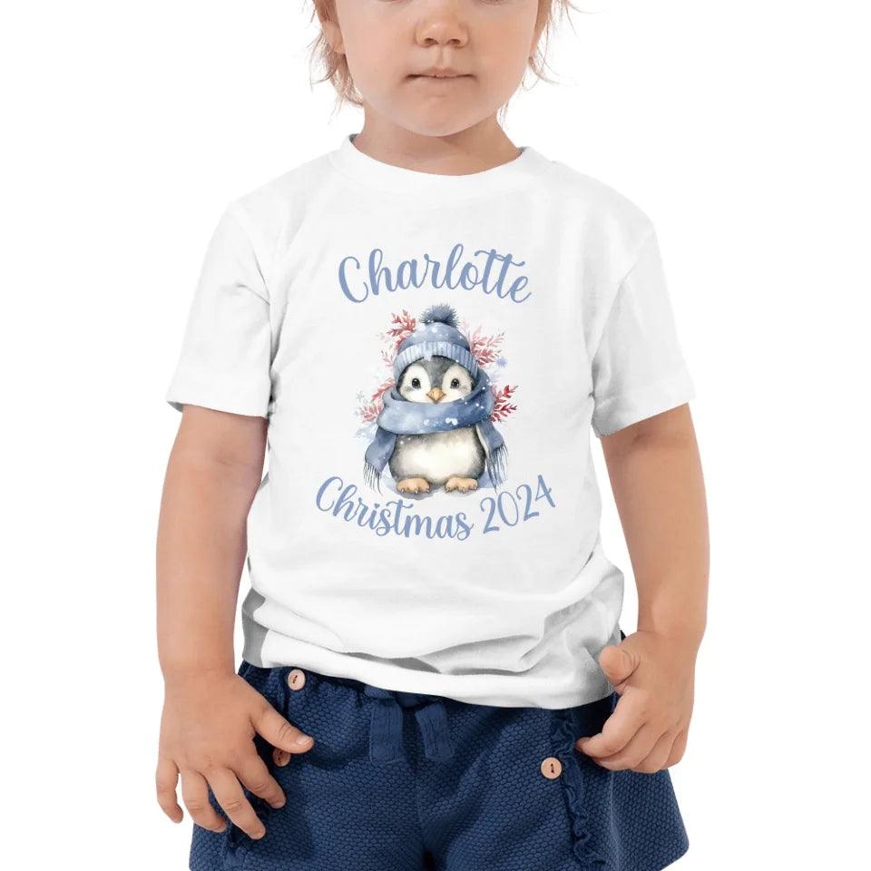 Custom Winter Penguins T-Shirt - ART-TSH127 - ARTFULANE