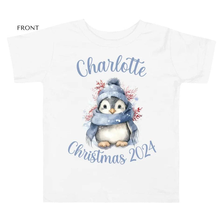 Custom Winter Penguins T-Shirt - ART-TSH127 - ARTFULANE