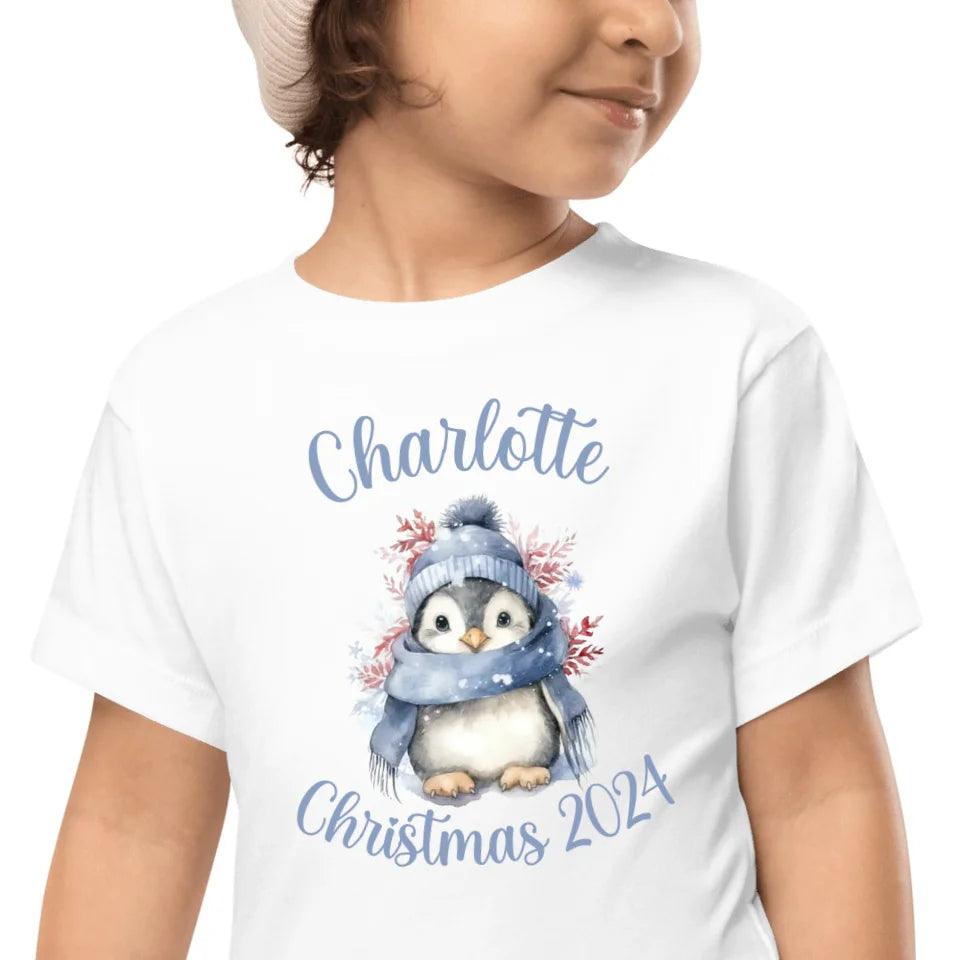 Custom Winter Penguins T-Shirt - ART-TSH127 - ARTFULANE