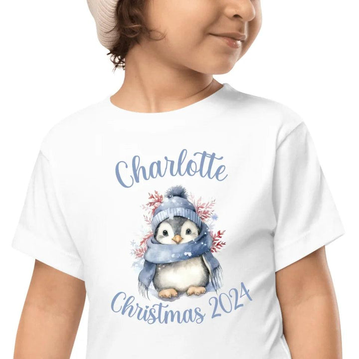 Custom Winter Penguins T-Shirt - ART-TSH127 - ARTFULANE