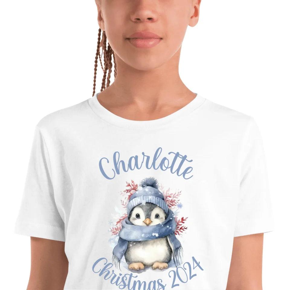 Custom Winter Penguins T-Shirt - ART-TSH127 - ARTFULANE