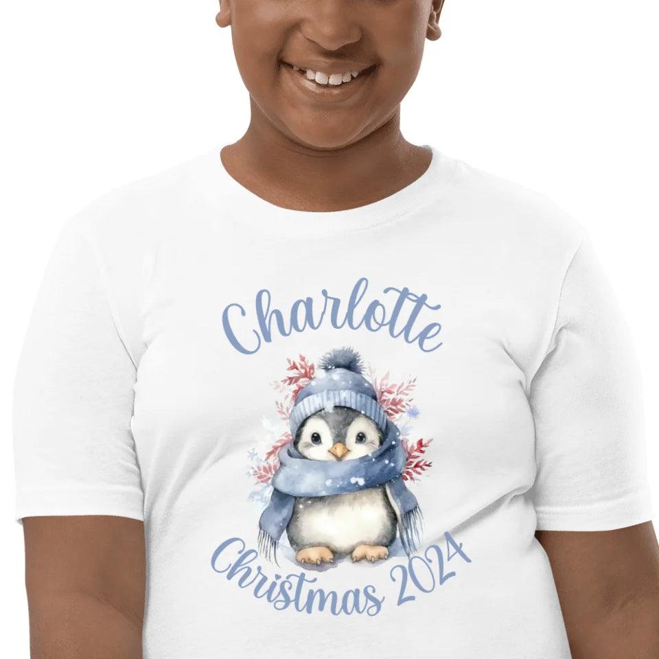 Custom Winter Penguins T-Shirt - ART-TSH127 - ARTFULANE