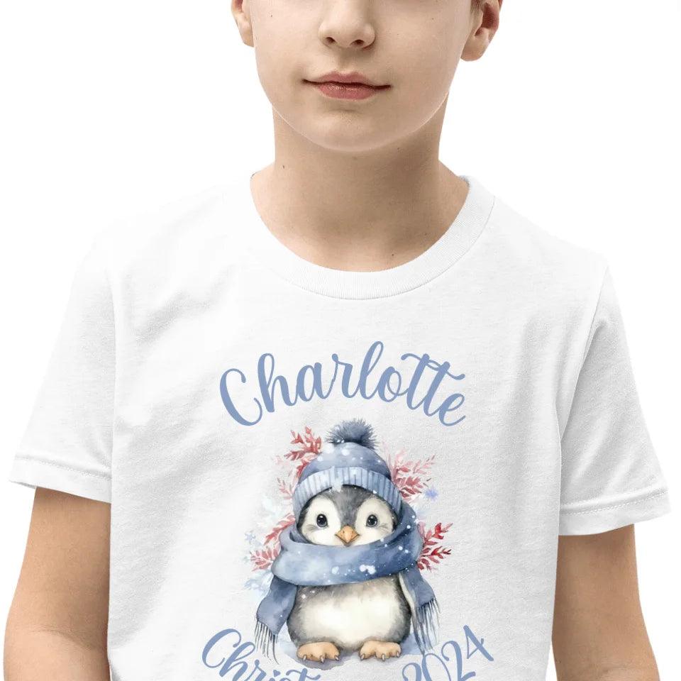 Custom Winter Penguins T-Shirt - ART-TSH127 - ARTFULANE