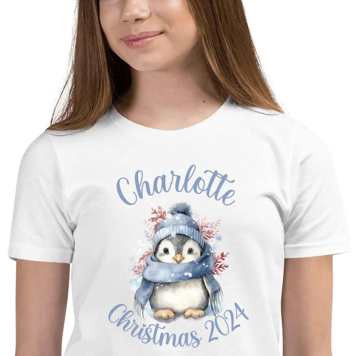 Custom Winter Penguins T-Shirt - ART-TSH127 - ARTFULANE