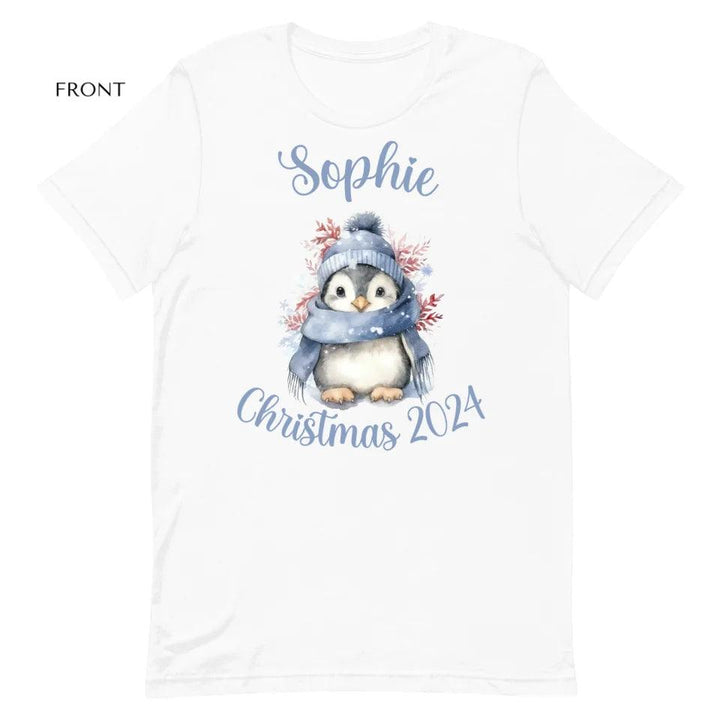 Custom Winter Penguins T-Shirt - ART-TSH127 - ARTFULANE