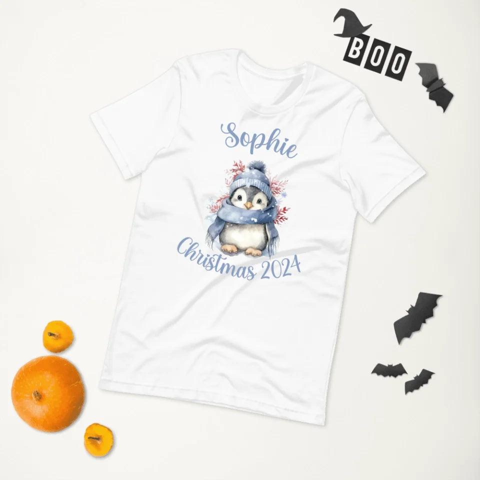 Custom Winter Penguins T-Shirt - ART-TSH127 - ARTFULANE