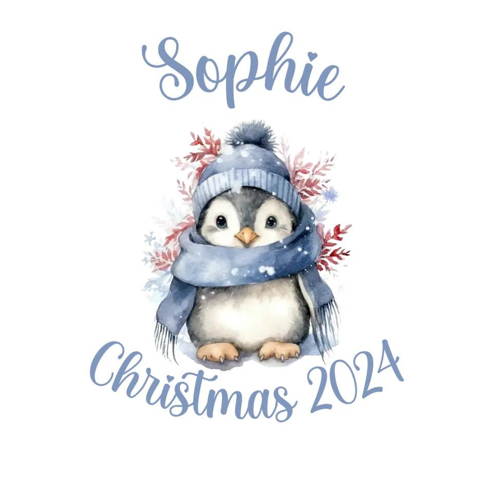 Custom Winter Penguins T-Shirt - ART-TSH127 - ARTFULANE