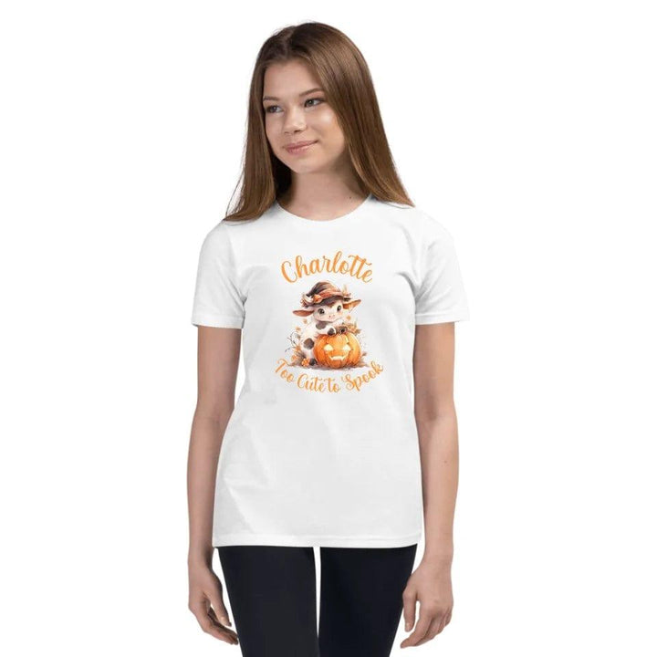 Custom Halloween Cows T-Shirt - ART-TSH128 - ARTFULANE