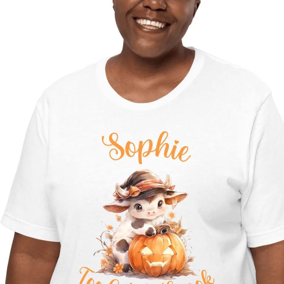 Custom Halloween Cows T-Shirt - ART-TSH128 - ARTFULANE