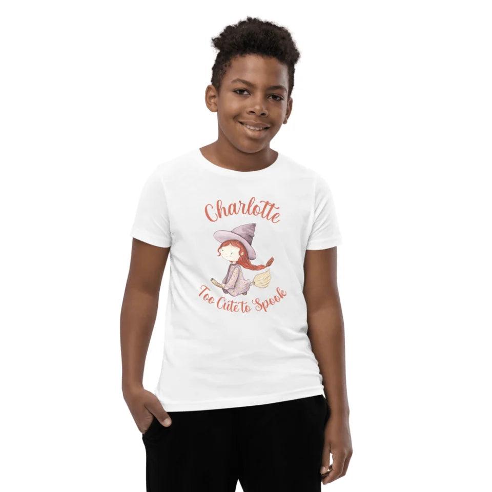 Custom Whimsical Halloween Witches T-Shirt - ART-TSH129 - ARTFULANE