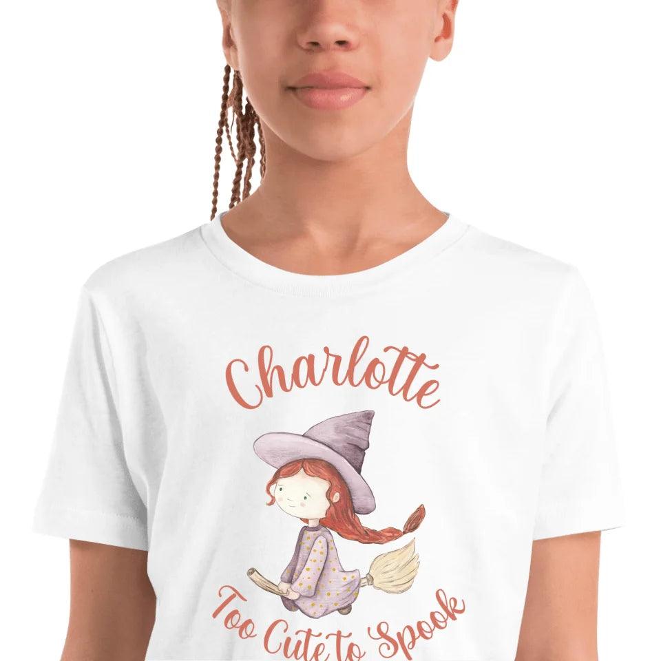 Custom Whimsical Halloween Witches T-Shirt - ART-TSH129 - ARTFULANE