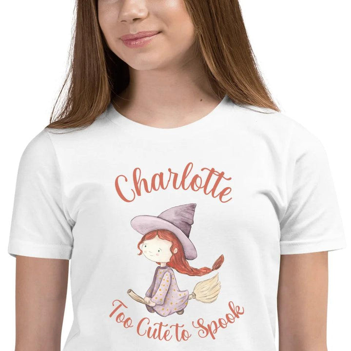 Custom Whimsical Halloween Witches T-Shirt - ART-TSH129 - ARTFULANE