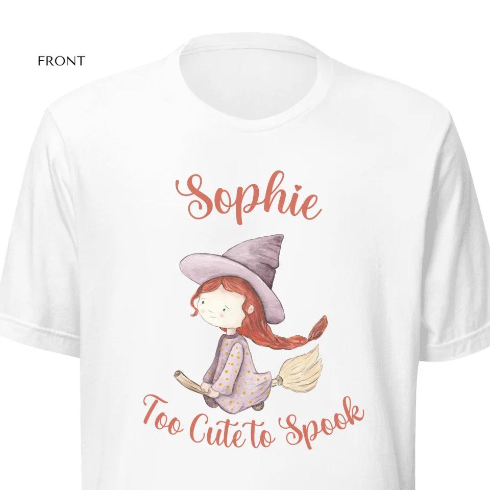 Custom Whimsical Halloween Witches T-Shirt - ART-TSH129 - ARTFULANE