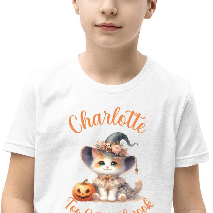 Custom Halloween Witch Cats T-Shirt - ART-TSH131 - ARTFULANE