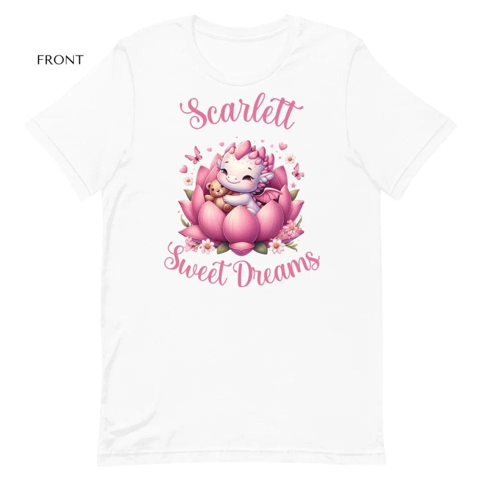 Custom Sleeping Baby Dragons T-Shirt - ART-TSH132 - ARTFULANE