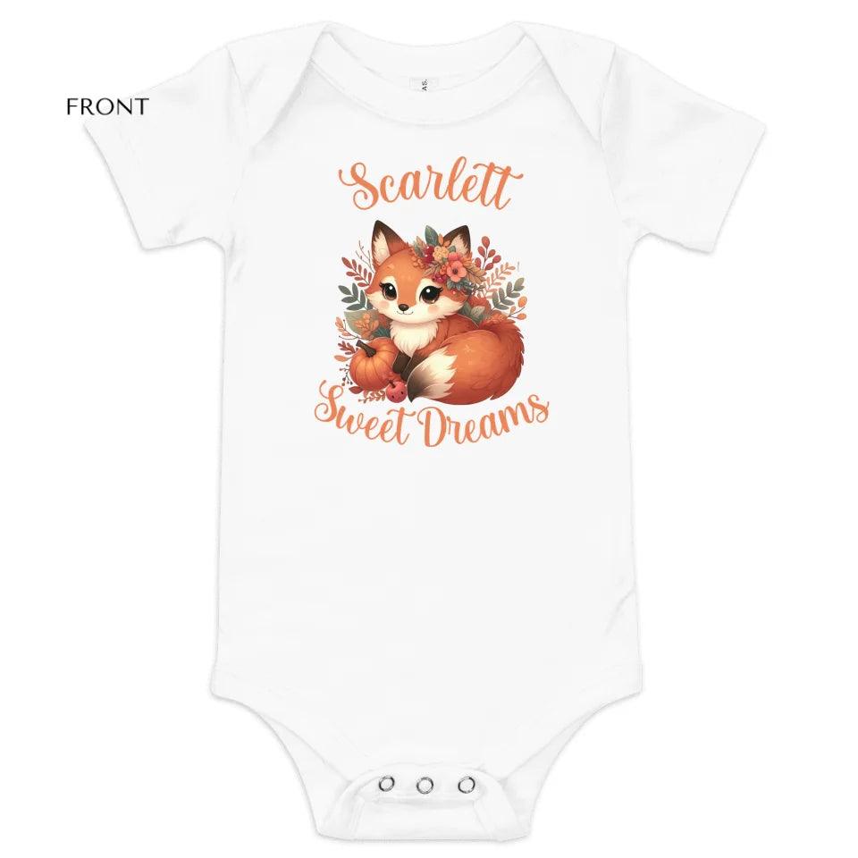 Custom Autumn Red Foxes T-Shirt - ART-TSH133 - ARTFULANE