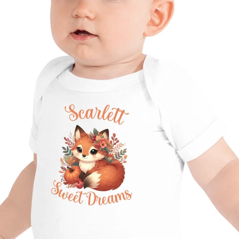 Custom Autumn Red Foxes T-Shirt - ART-TSH133 - ARTFULANE