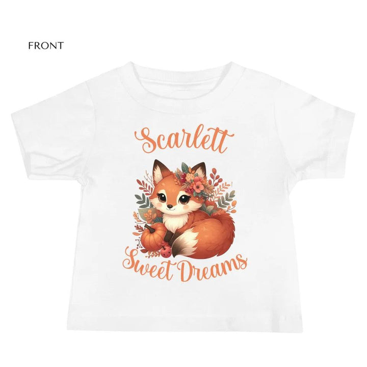 Custom Autumn Red Foxes T-Shirt - ART-TSH133 - ARTFULANE