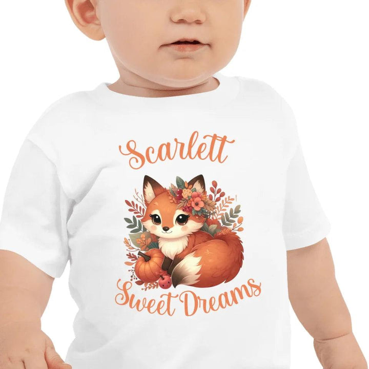 Custom Autumn Red Foxes T-Shirt - ART-TSH133 - ARTFULANE