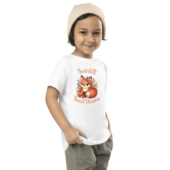 Custom Autumn Red Foxes T-Shirt - ART-TSH133 - ARTFULANE