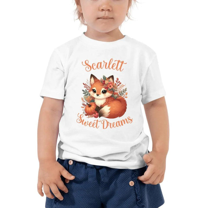 Custom Autumn Red Foxes T-Shirt - ART-TSH133 - ARTFULANE