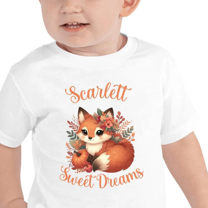 Custom Autumn Red Foxes T-Shirt - ART-TSH133 - ARTFULANE