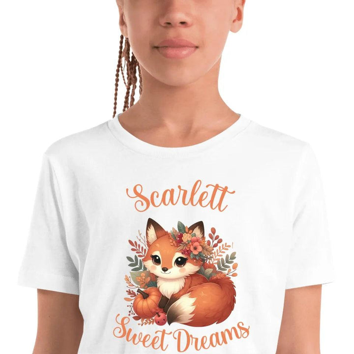 Custom Autumn Red Foxes T-Shirt - ART-TSH133 - ARTFULANE