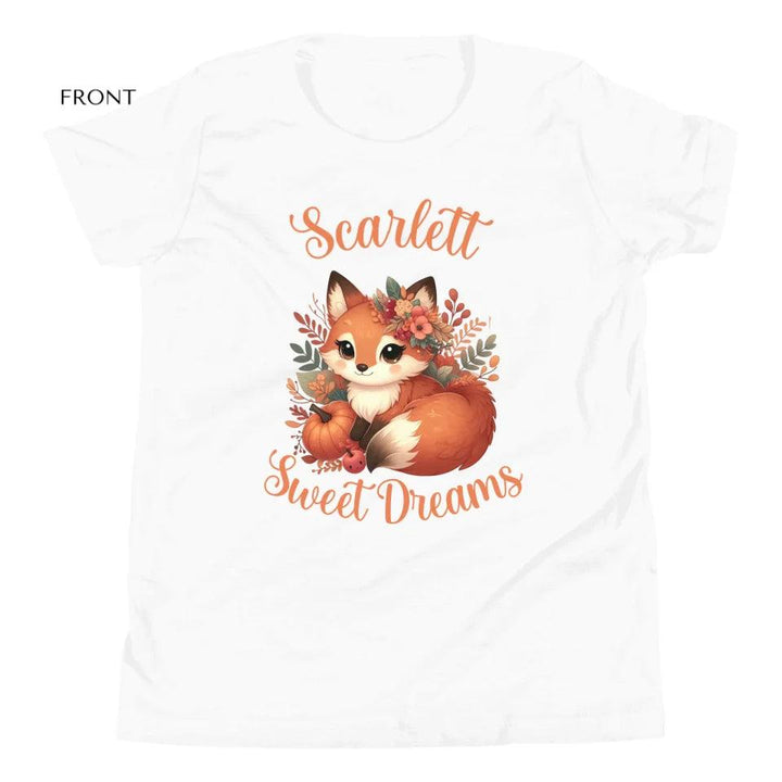 Custom Autumn Red Foxes T-Shirt - ART-TSH133 - ARTFULANE