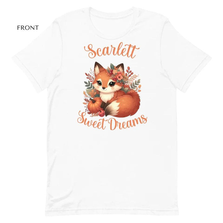 Custom Autumn Red Foxes T-Shirt - ART-TSH133 - ARTFULANE