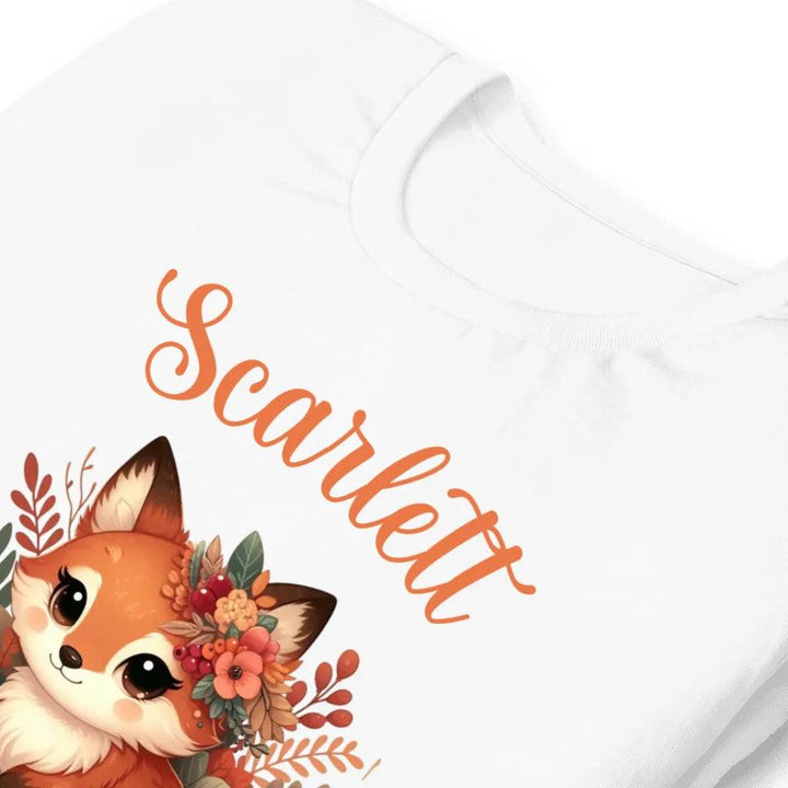 Custom Autumn Red Foxes T-Shirt - ART-TSH133 - ARTFULANE