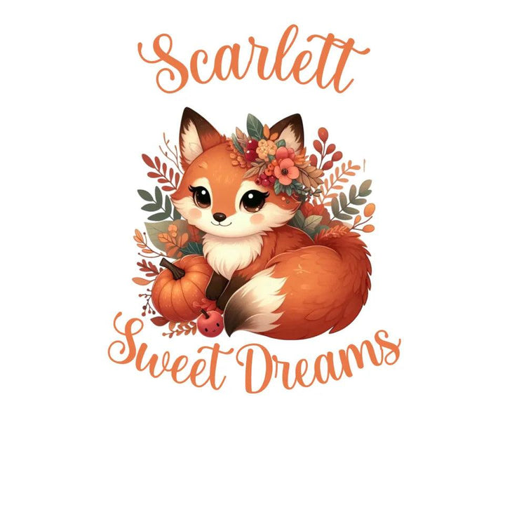 Custom Autumn Red Foxes T-Shirt - ART-TSH133 - ARTFULANE