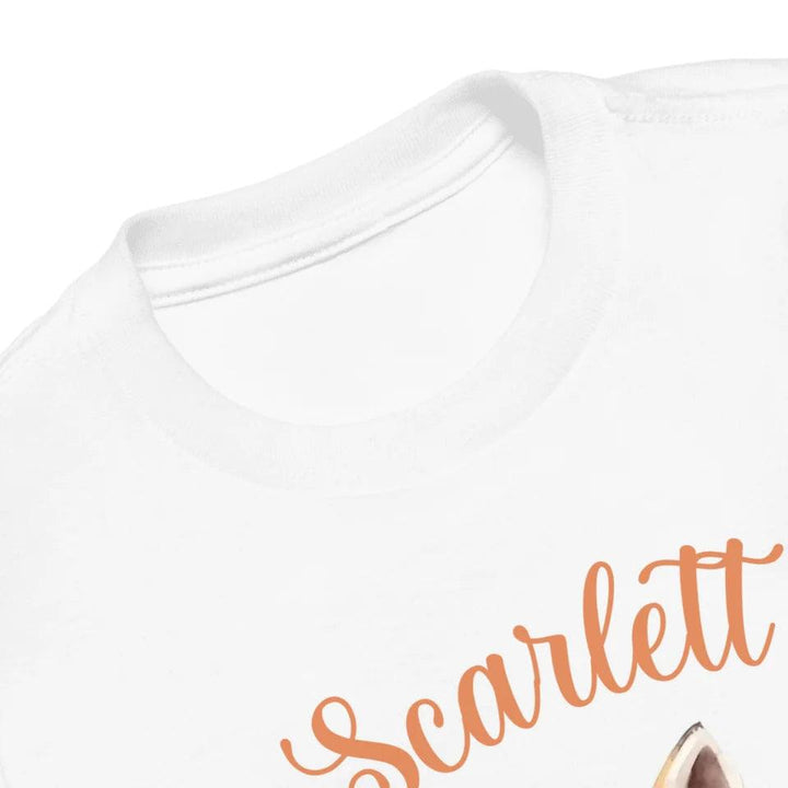 Custom Watercolor Baby Fox T-Shirt - ART-TSH137 - ARTFULANE