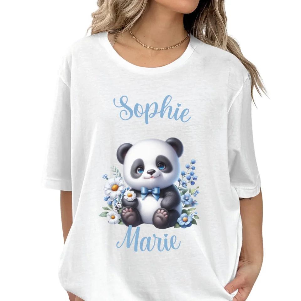 Custom Cute Baby Panda T-Shirt - ART-TSH139 - ARTFULANE