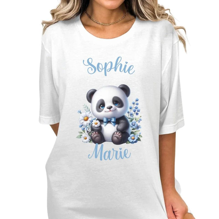 Custom Cute Baby Panda T-Shirt - ART-TSH139 - ARTFULANE