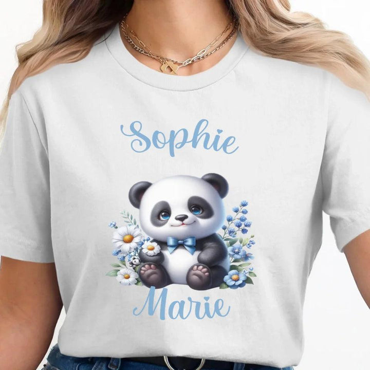 Custom Cute Baby Panda T-Shirt - ART-TSH139 - ARTFULANE