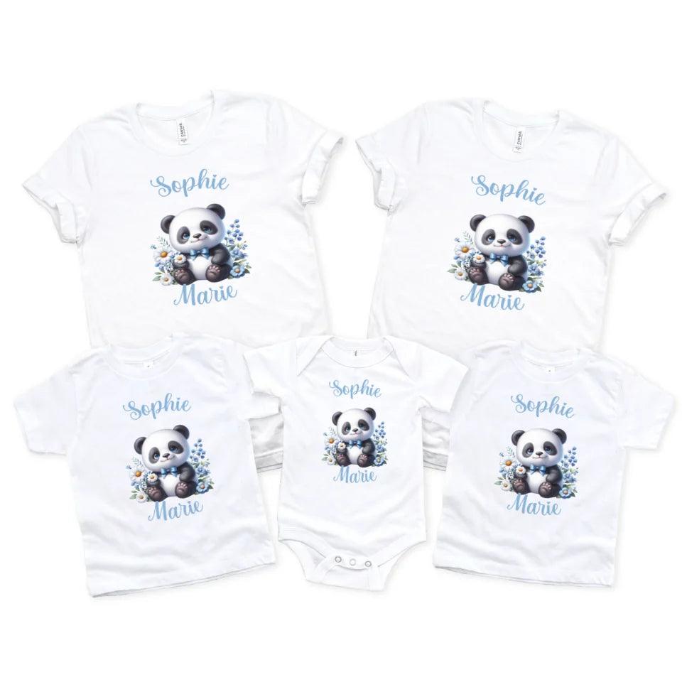 Custom Cute Baby Panda T-Shirt - ART-TSH139 - ARTFULANE