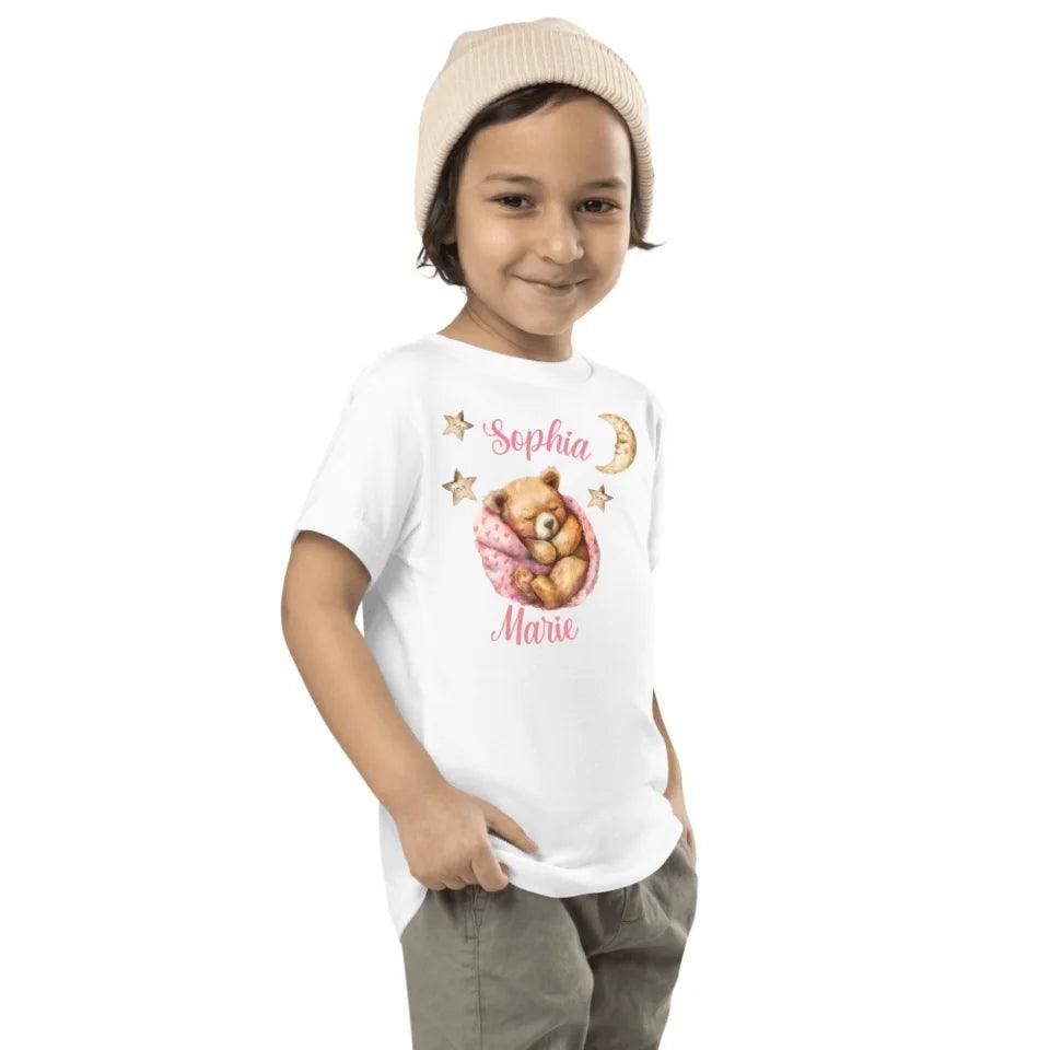 Custom Teddy Bear Sleeping T-Shirt - ART-TSH144 - ARTFULANE